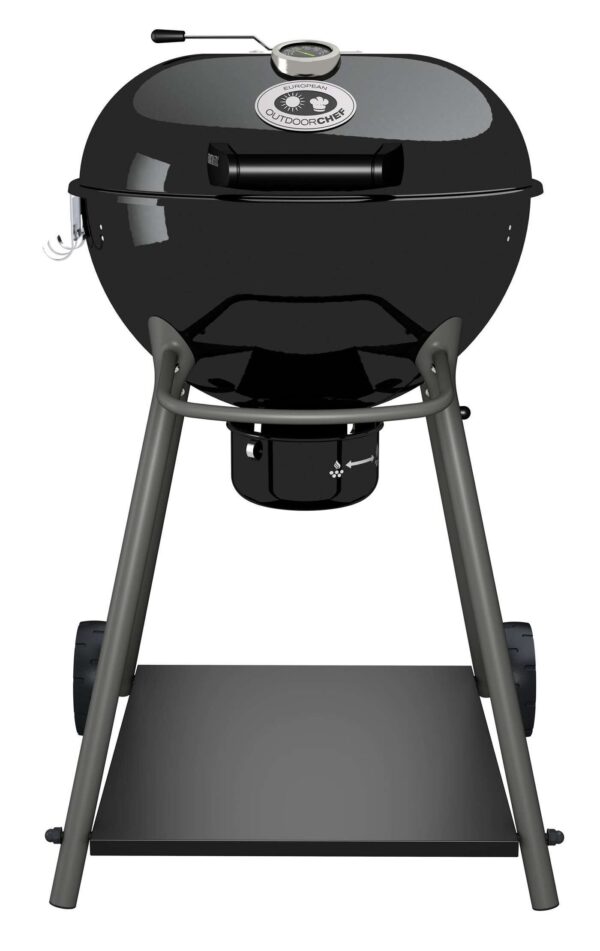 outdoorchef kensington 570 c steenkool bbq met kookboek