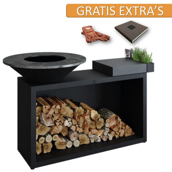 ofyr island black 85 keramiek met gratis extra 's