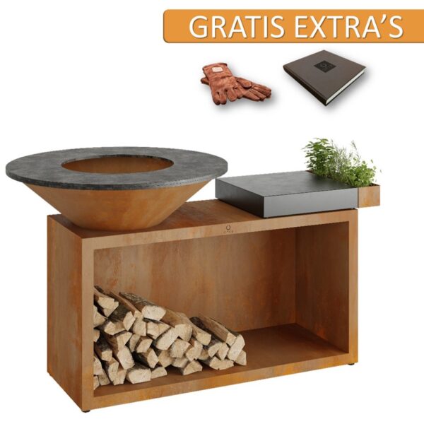 ofyr island corten 100 keramiek met gratis extra 's