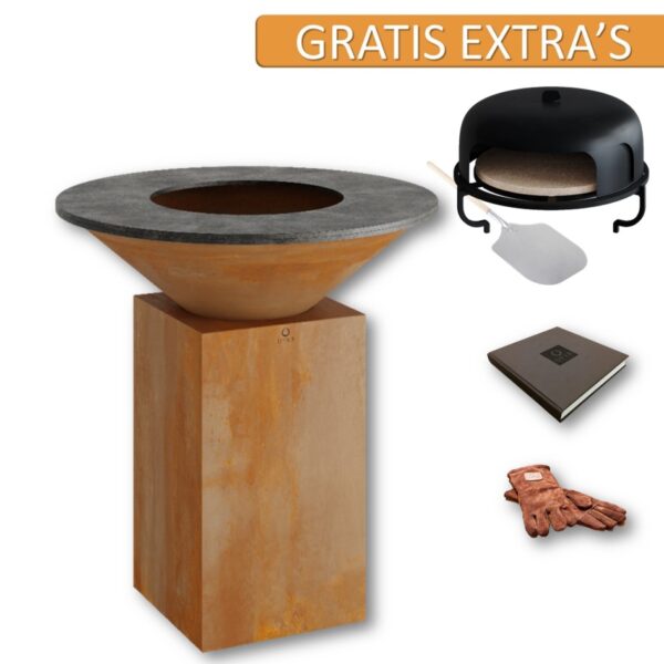 ofyr classic corton 85 met ofyr pizzaoven en gratis extra 's