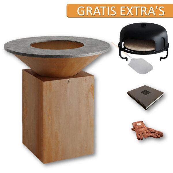 ofyr classic corton 100 met ofyr pizzaoven en gratis extra 's