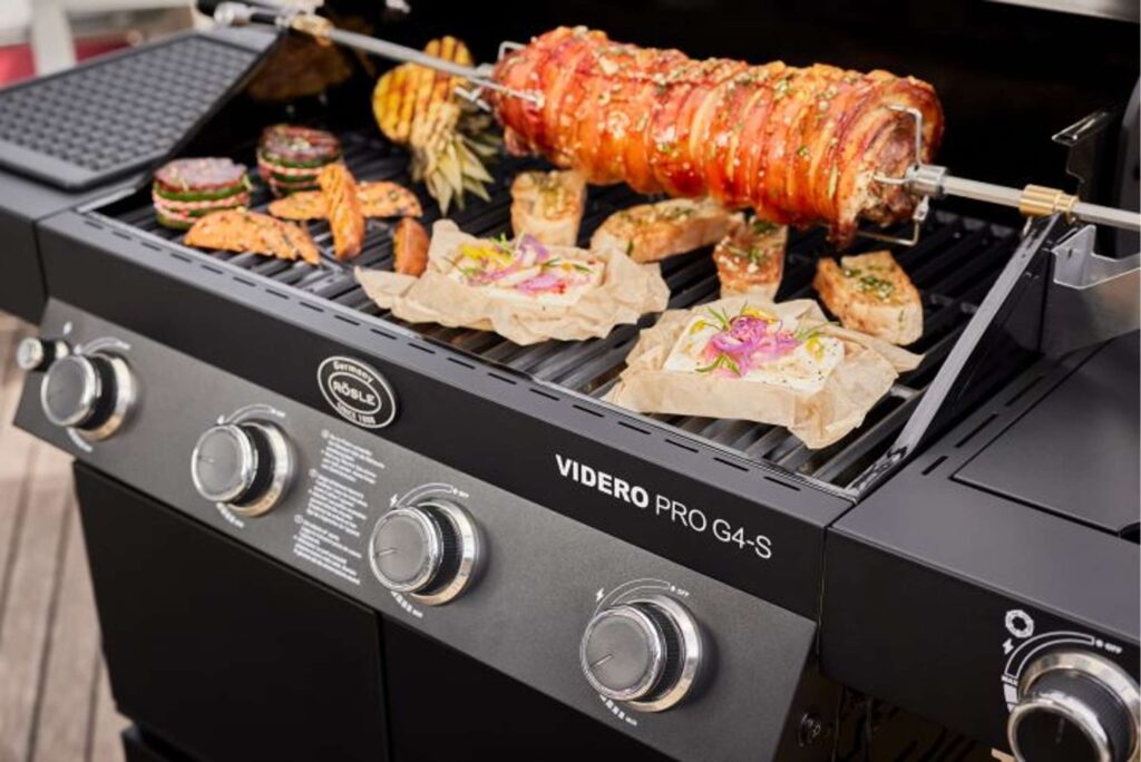 rÖsle barbecue gas videro pro g4 s vario+ 30 mbar (model 2023)