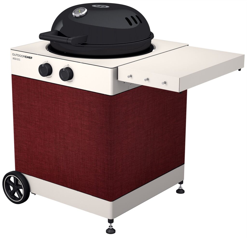 bbq accessoire uitwisselbaar front voor arosa 570 g velvet red