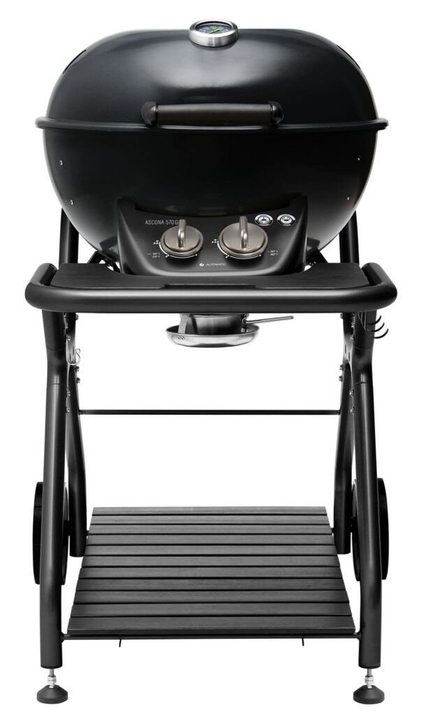 barbecue gas ascona 570 g all black