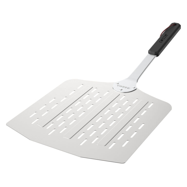 Cozze Pizzaschep met Gaatjes Aluminium 66 cm