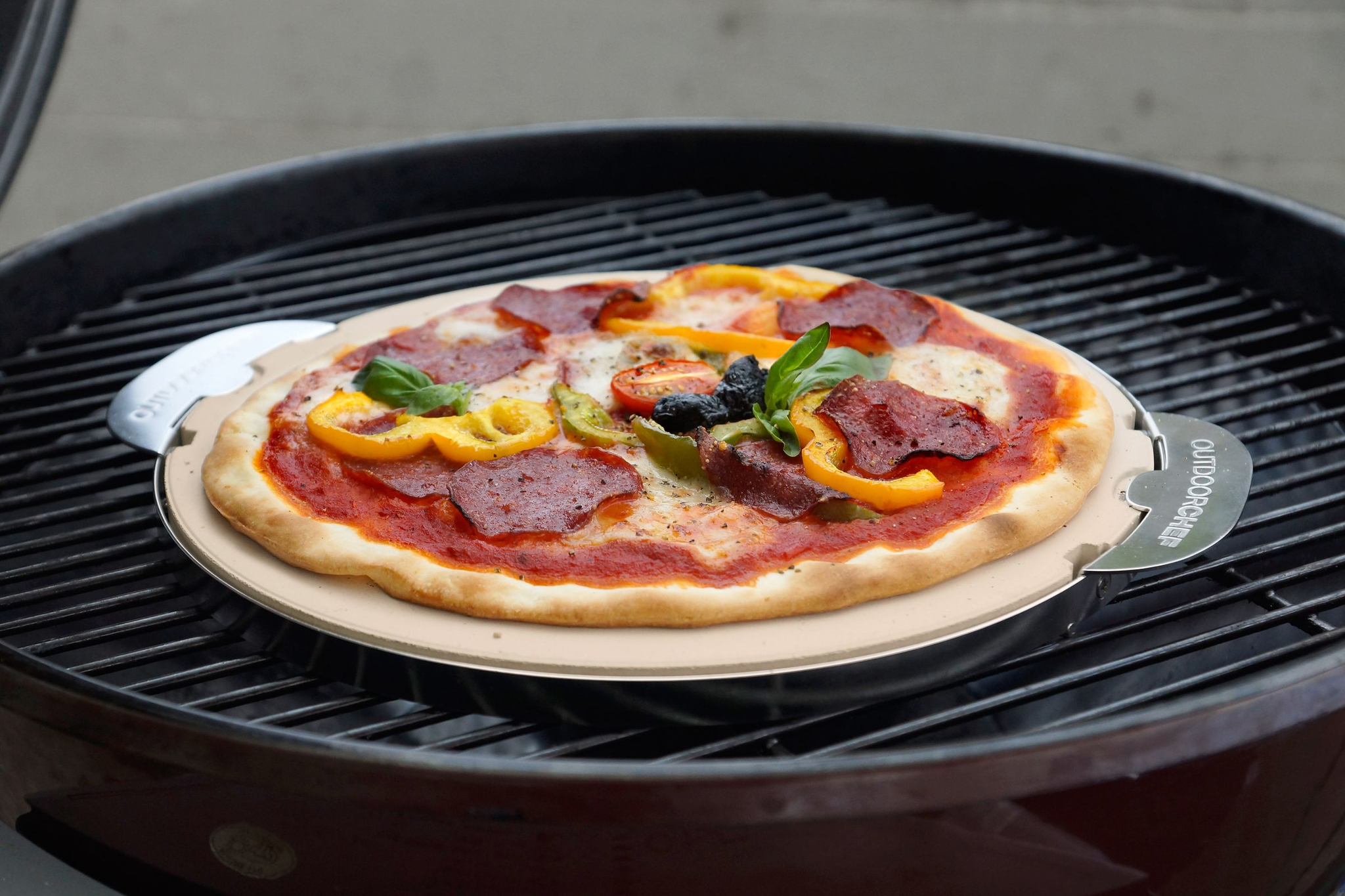 bbq accessoire pizza steen voor type 570