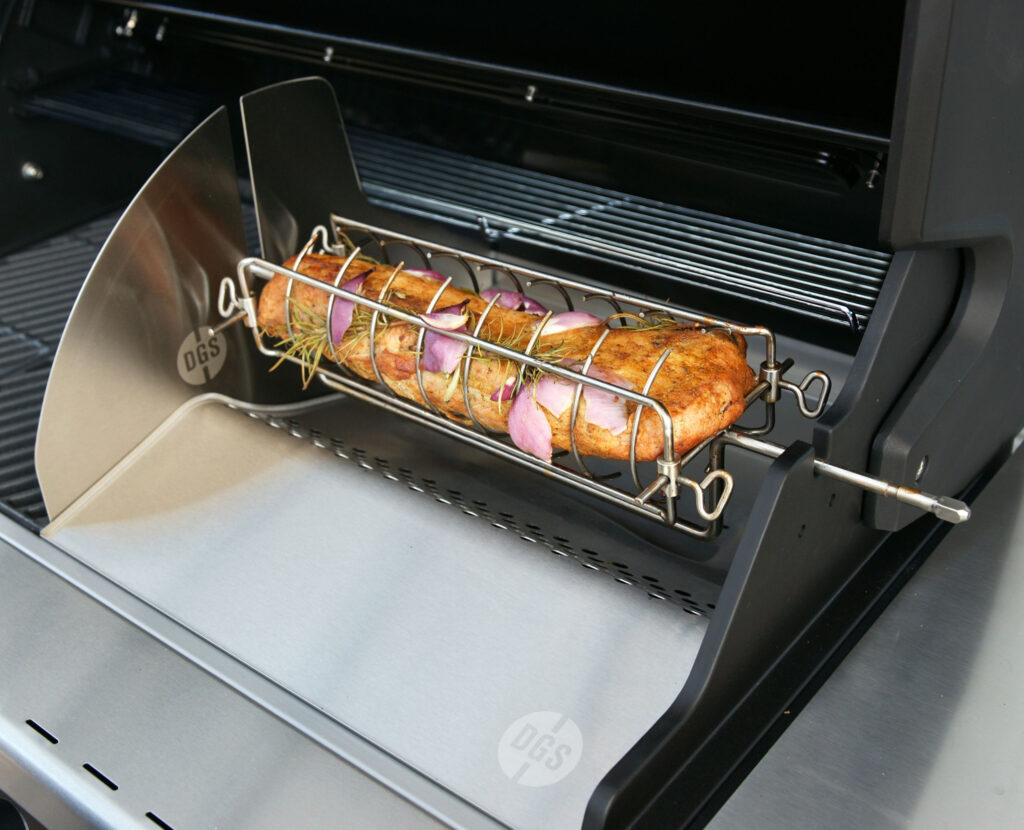 bbq accessoire rotiserie voor dualchef