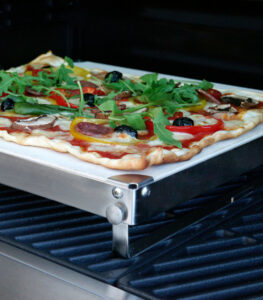 bbq accessoire pizzasteen dualchef