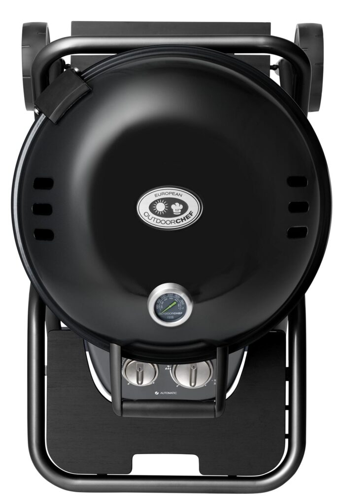 barbecue gas ascona 570 g all black