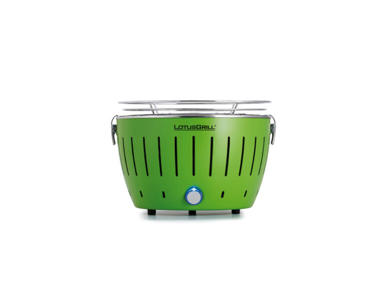 LotusGrill Mini Rookvrije Tafel BBQ - Ø292mm - Groen