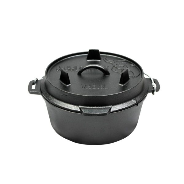 dutch oven braadpan gietijzer 6,1 liter