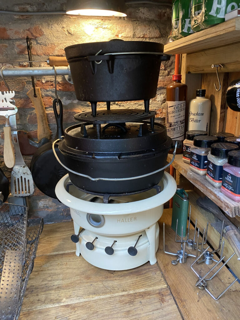 dutch oven braadpan gietijzer 8 liter