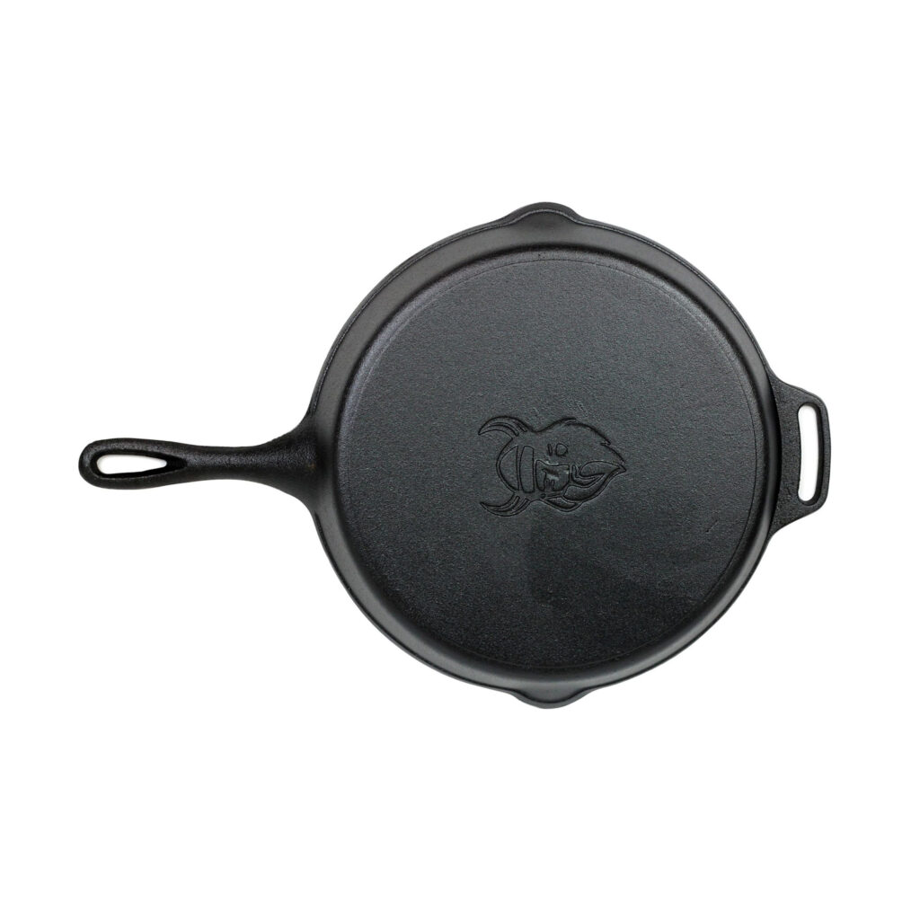 skillet koekenpan gietijzer met steel Ã˜ 30 cm