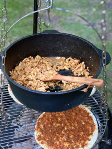 dutch oven braadpan gietijzer met grill deksel ovaal 9 liter