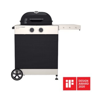 outdoorchef arosa 570 g tex 30mbar met uitwisselbaar front