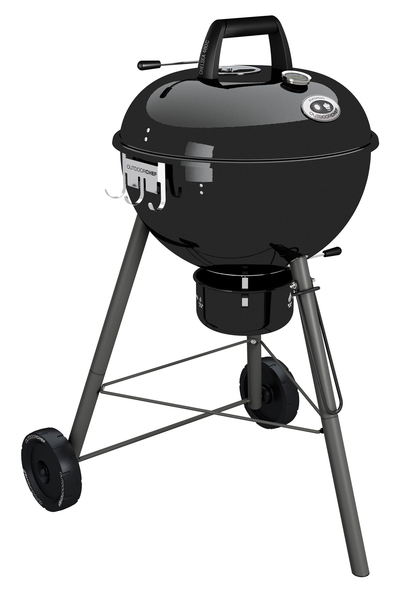 outdoorchef chelsea 480 c steenkool bbq