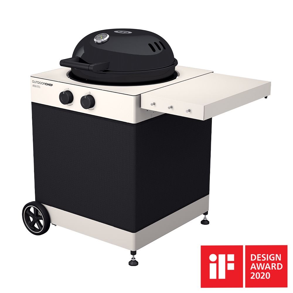 outdoorchef arosa 570 g tex 30mbar met uitwisselbaar front